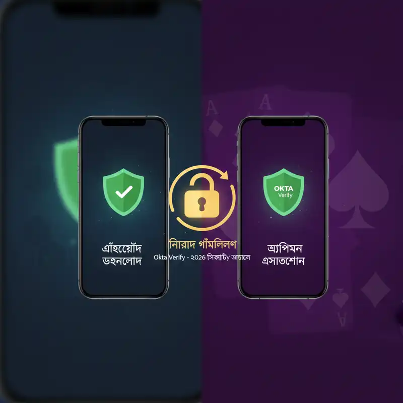 নিরাপদ গ্যাম্বলিংয়ের জন্য Okta Verify ডাউনলোড এবং ইনস্টলেশন