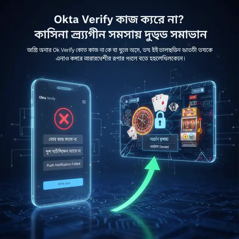Okta Verify ট্রাবলশুটিং গাইড ক্যাসিনো ইউজারদের জন্য
